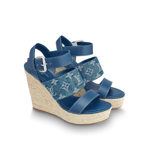 louis vuitton starboard wedge sandal|Louis Vuitton.